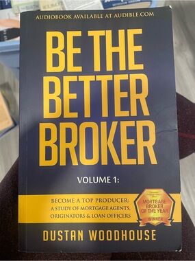Be the Better Broker (Navy & Yellow) by
